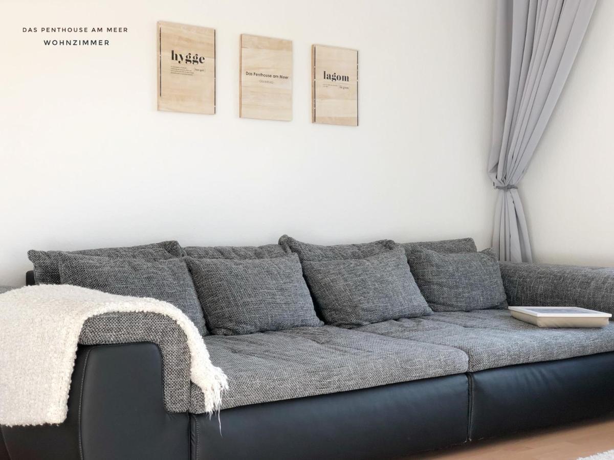Das Penthouse Am Meer - Logenplatz An Der Foerde - 글룩스부르크 외부 사진