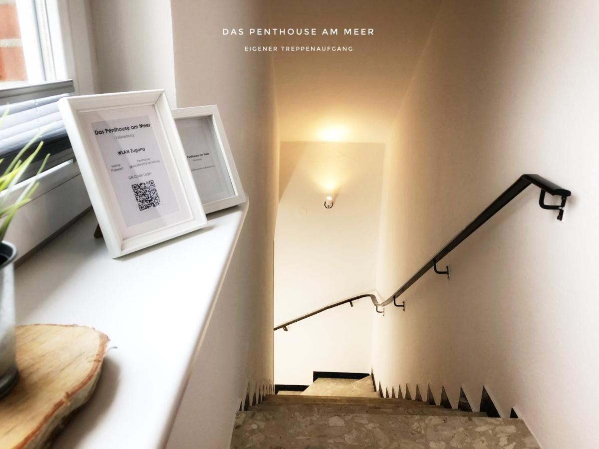 Das Penthouse Am Meer - Logenplatz An Der Foerde - 글룩스부르크 외부 사진
