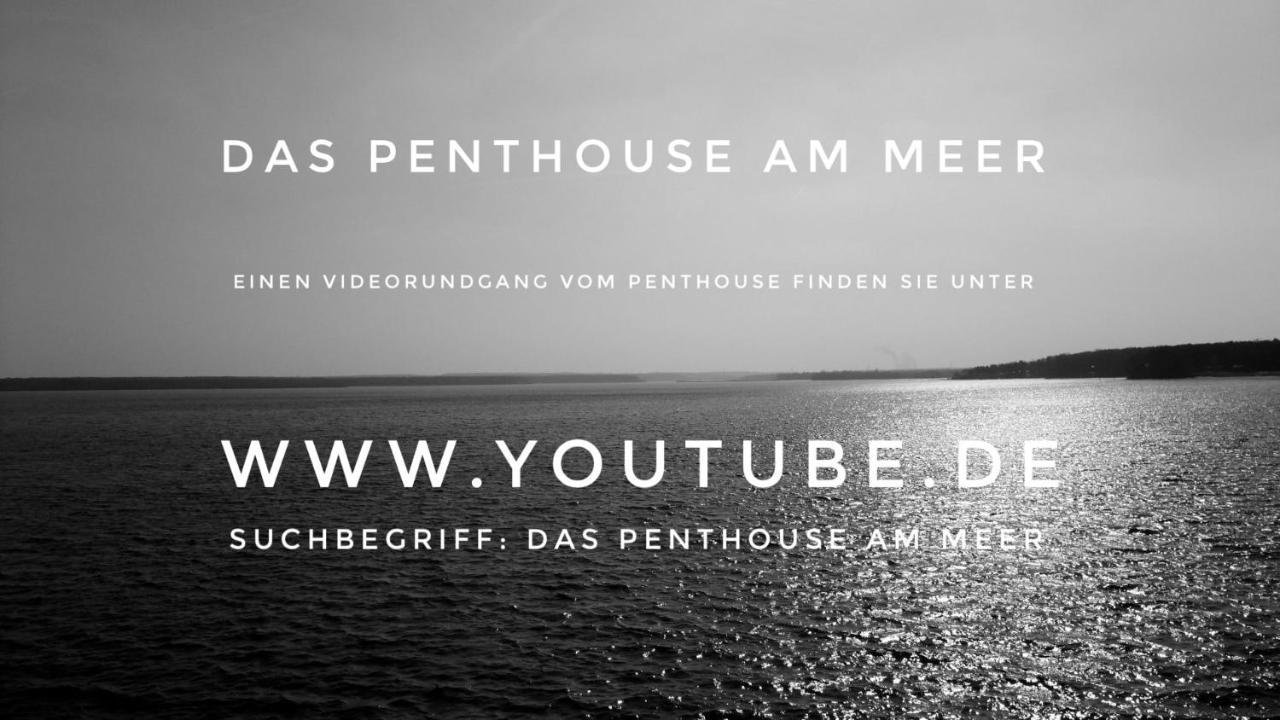 Das Penthouse Am Meer - Logenplatz An Der Foerde - 글룩스부르크 외부 사진
