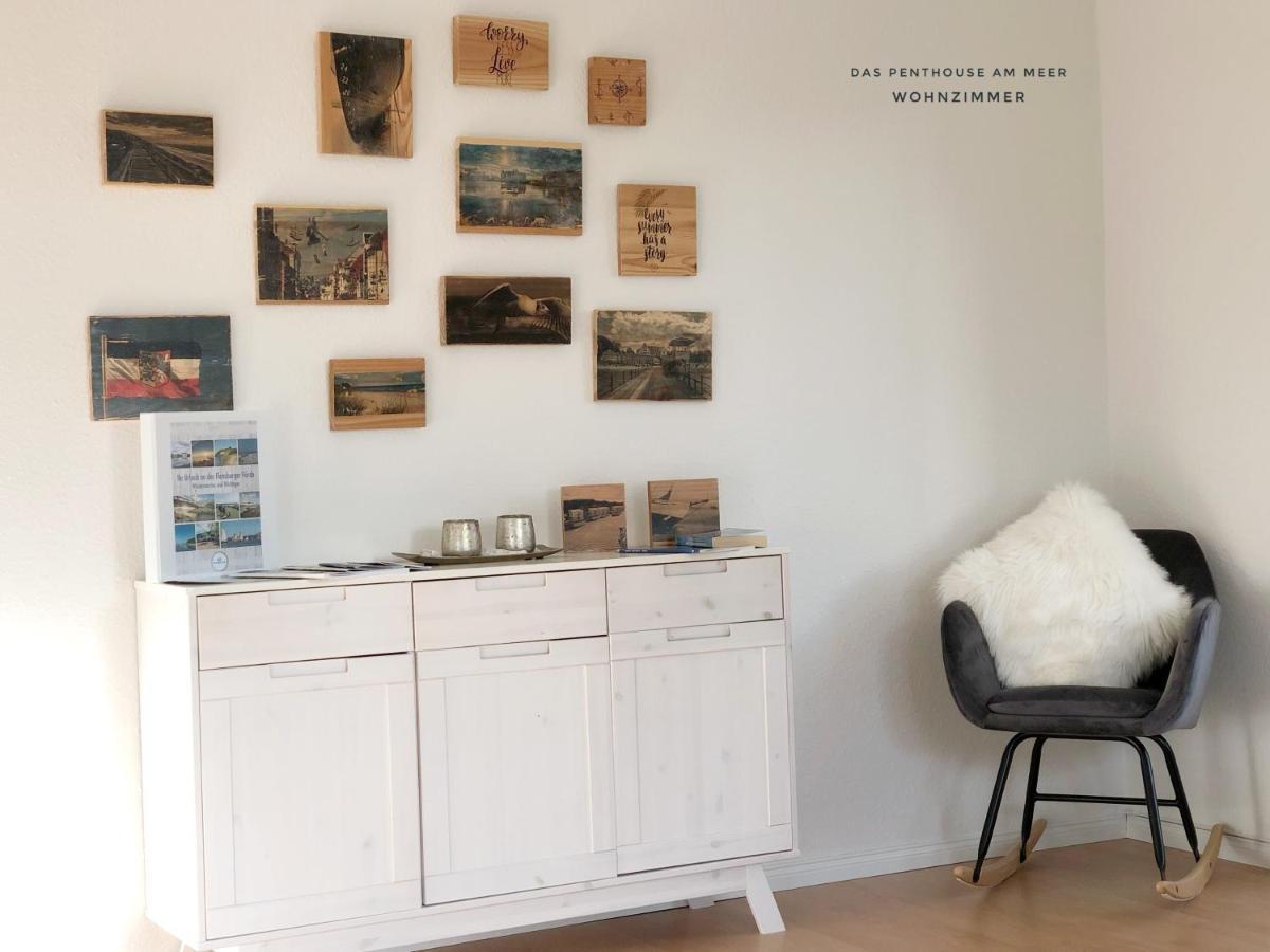 Das Penthouse Am Meer - Logenplatz An Der Foerde - 글룩스부르크 외부 사진