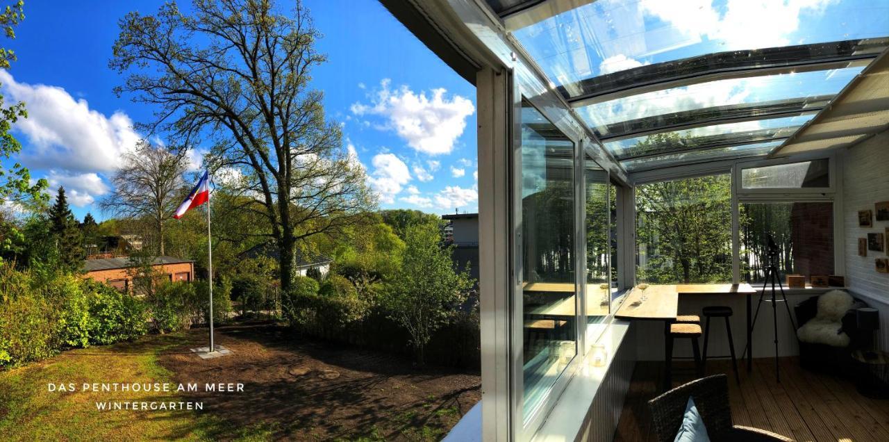 Das Penthouse Am Meer - Logenplatz An Der Foerde - 글룩스부르크 외부 사진