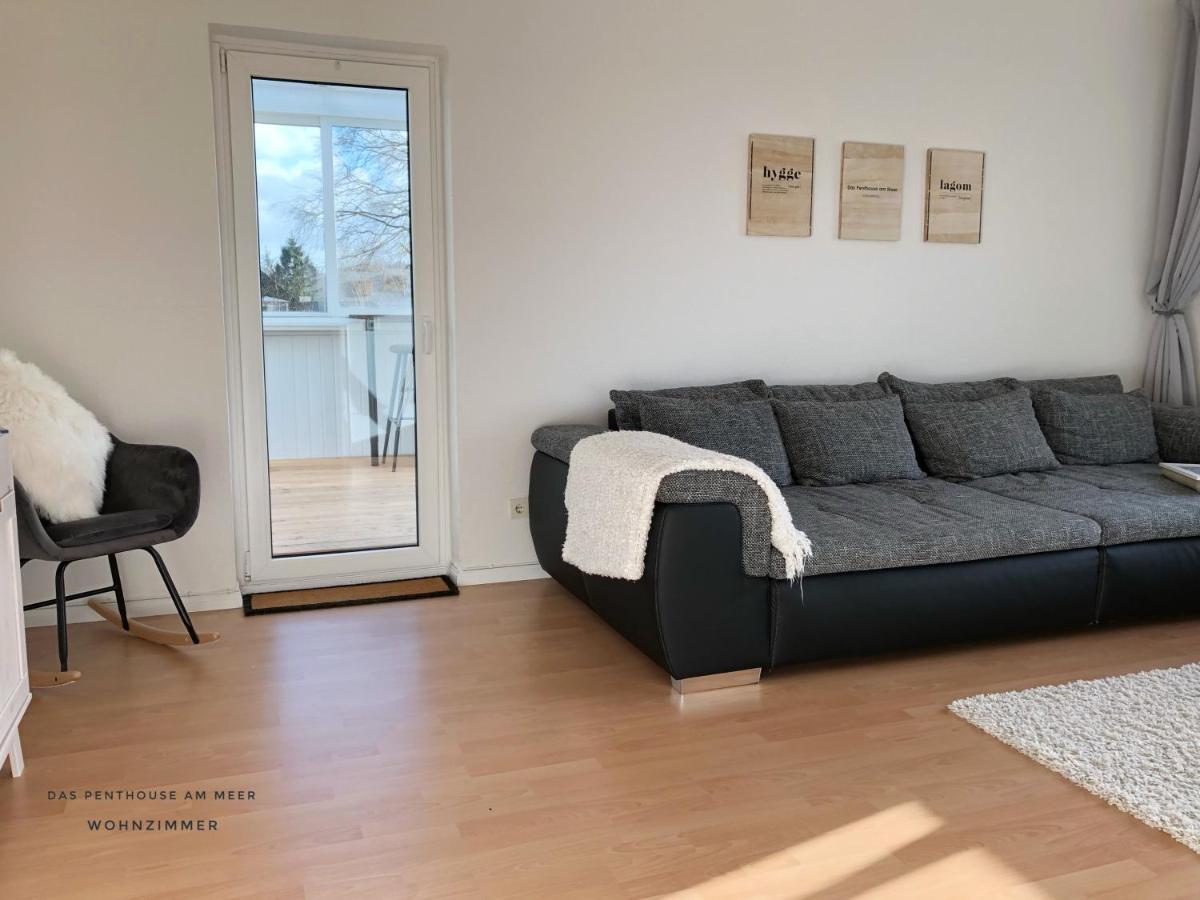 Das Penthouse Am Meer - Logenplatz An Der Foerde - 글룩스부르크 외부 사진