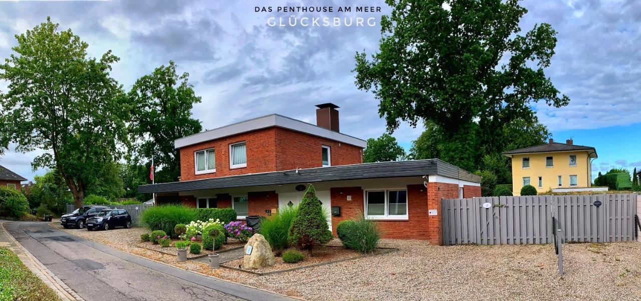 Das Penthouse Am Meer - Logenplatz An Der Foerde - 글룩스부르크 외부 사진